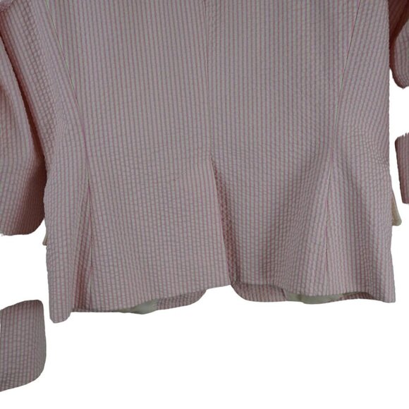 J.Crew Women's Pink Jacket‎ Blazer Size 2 - Picture 10 of 12